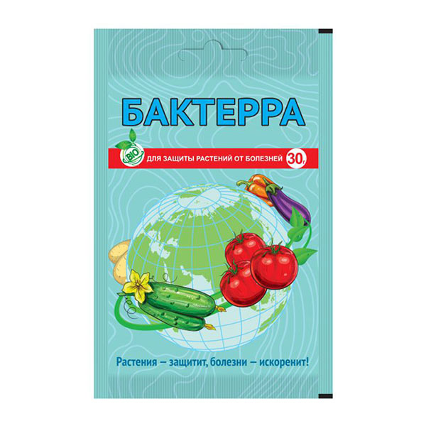 Бактерра Средство для защиты растений от болезней, 15 г Бактерра Средство для защиты растений от болезней, 15 г